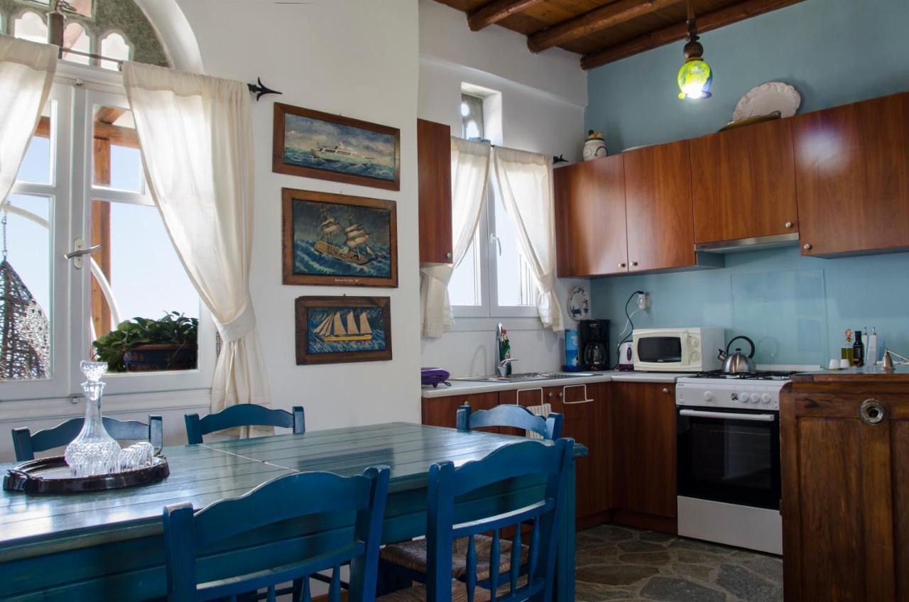Balcony To The Aegean Villa Steni Luaran gambar